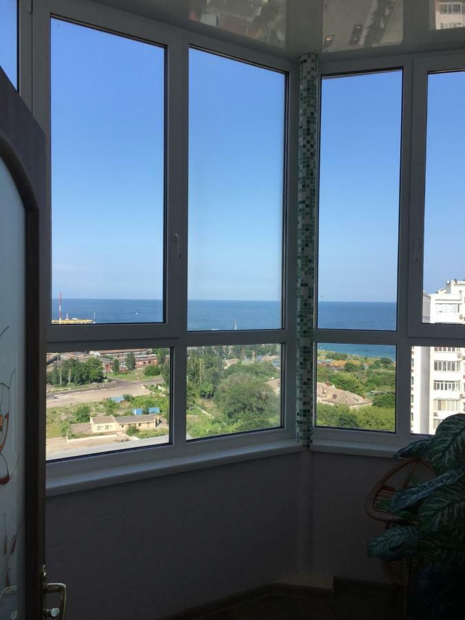 Квартира с видом на море Чорноморськ Екстер'єр фото